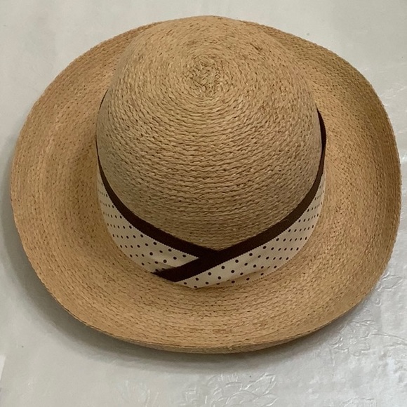 Tilley REBECCA R2 Raffia hat-Natural/Ivory/Brown - Picture 8 of 14